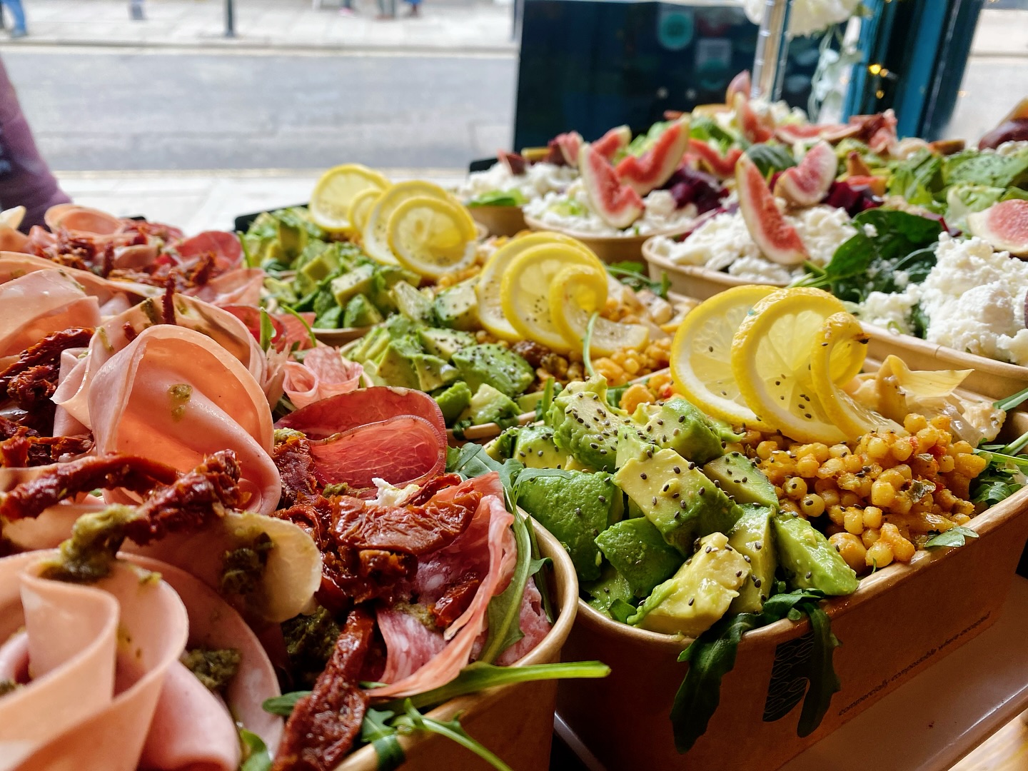 Focaccia bowls at The Dashwood Lounge