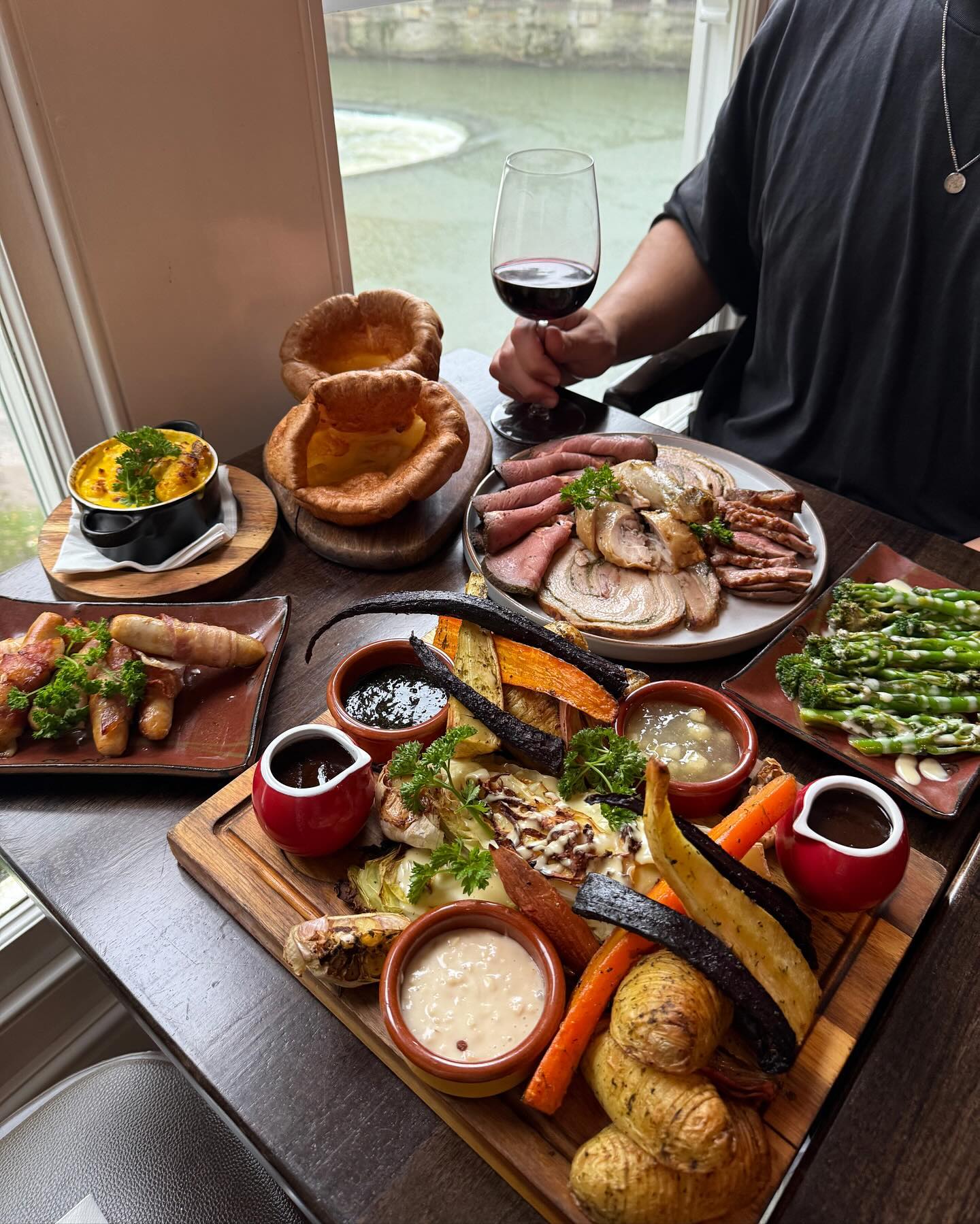 A breakfast and lunch spread at The Dashwood Lounge