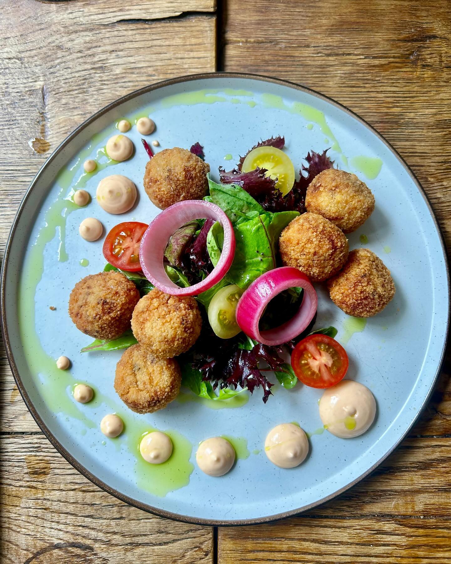 A plated dish at The Dashwood Lounge