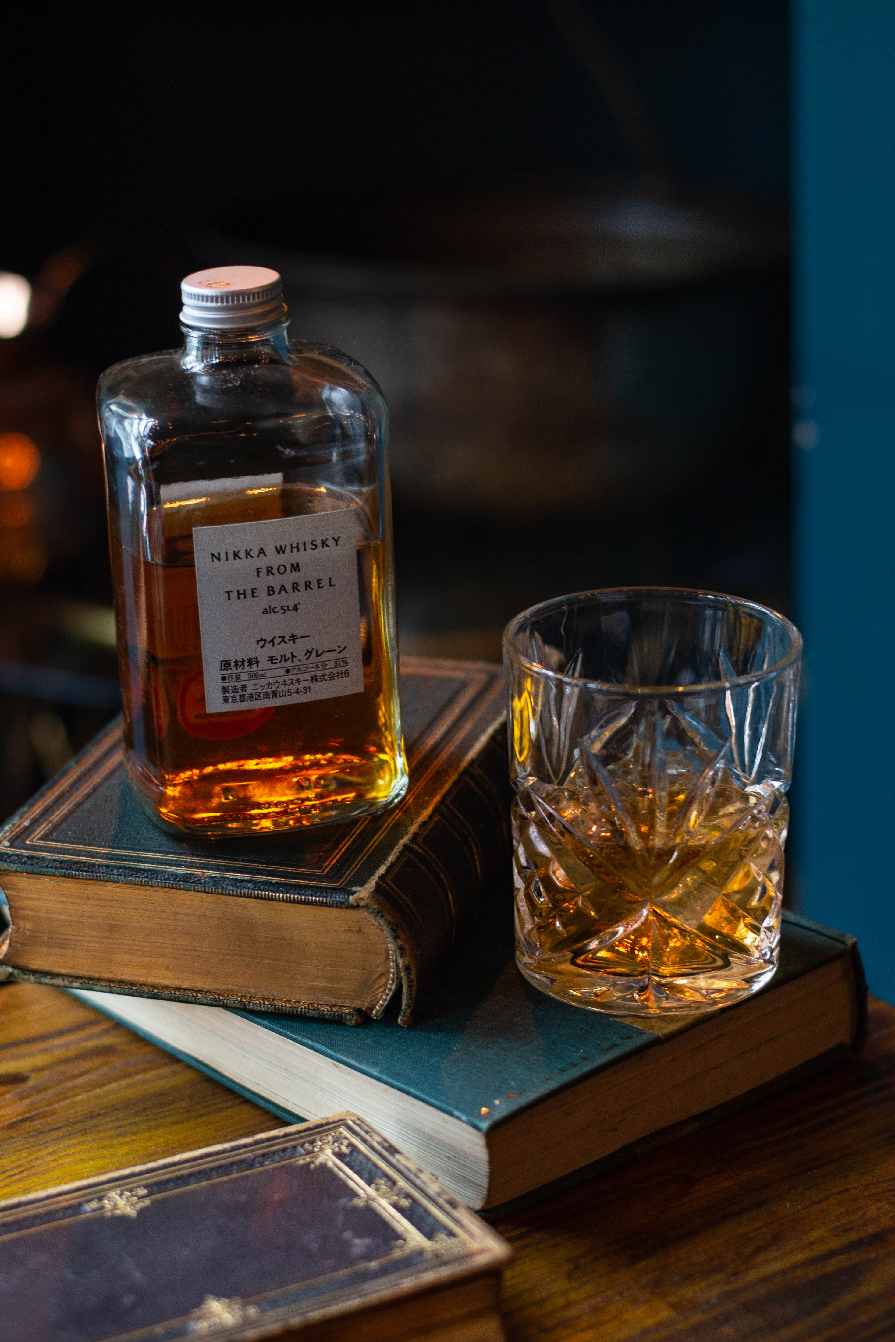 Whisky and books at The Dashwood Lounge